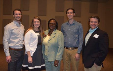 Dr. Littles with Marianna Students
