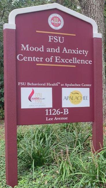 Sign for the Mood and Anxiety Center