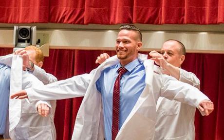 PA Students Celebrate White Coat Milestone