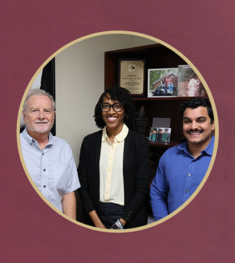 Photo of George Rust, Dolly Penn, & Ernesto Diaz
