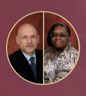 Photo of Robert Glueckauf & Tomeka Norton-Brown